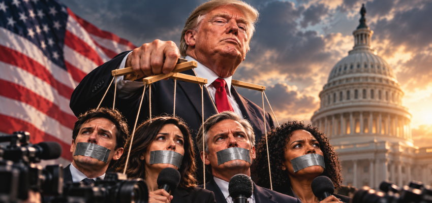 Trump Wants to Control the Narrative—So He Silenced Them