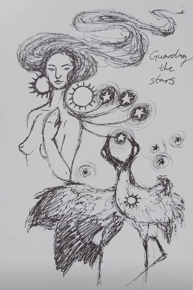 "Guarding the stars", 2023