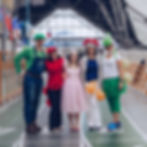 Aquatics Team as Super Mario Brothers