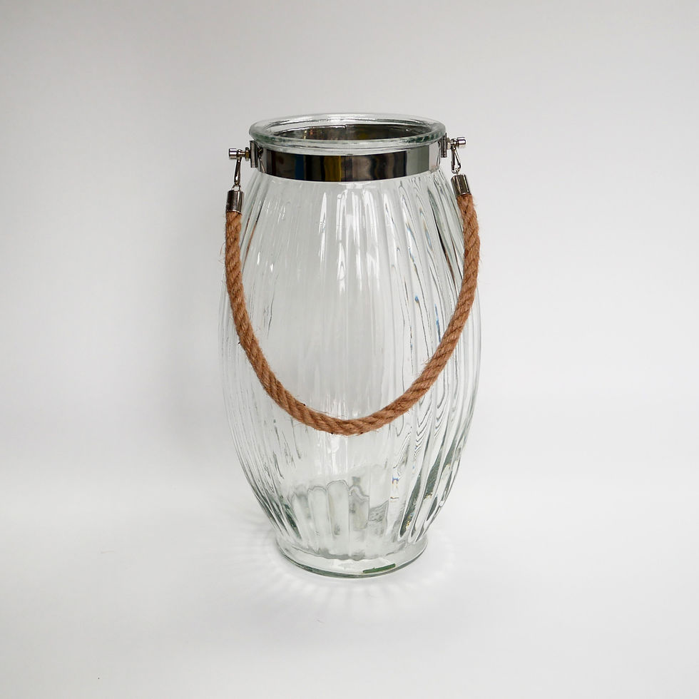 Miniaturbild: Glaswindlicht mit Tauhenkel, gemustert, groß