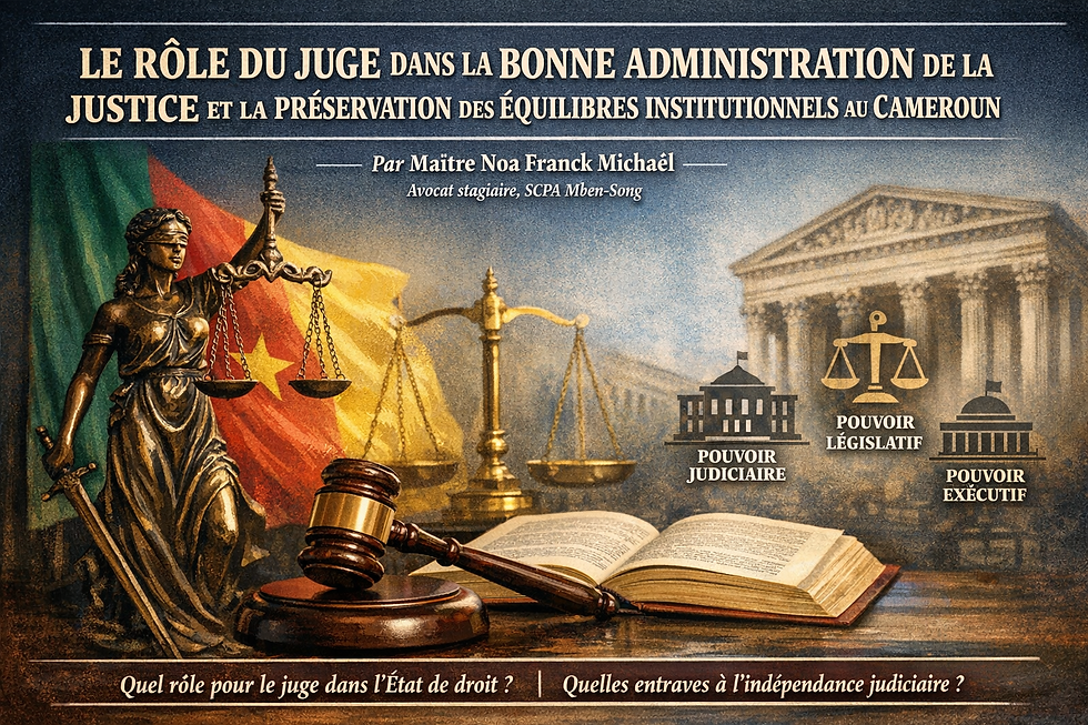 LE JUGE, LA JUSTICE ET LE POUVOIR