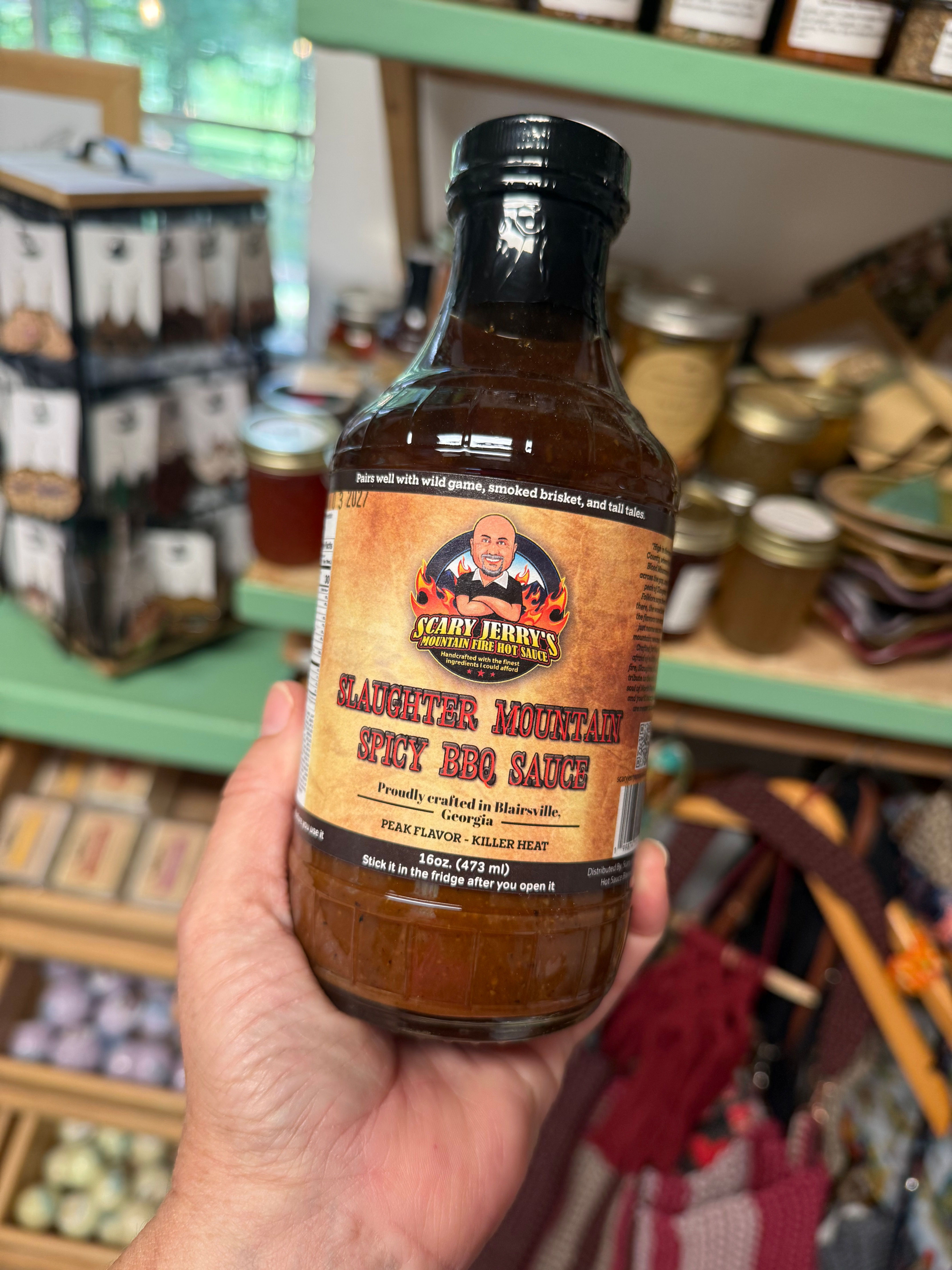 Slaughter Mountain Spicy BBQ sauce