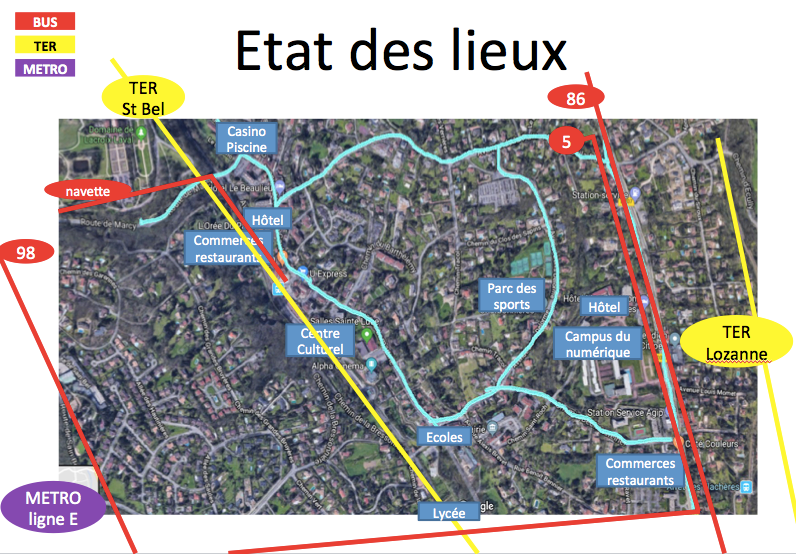 bus ter metro vers charbo