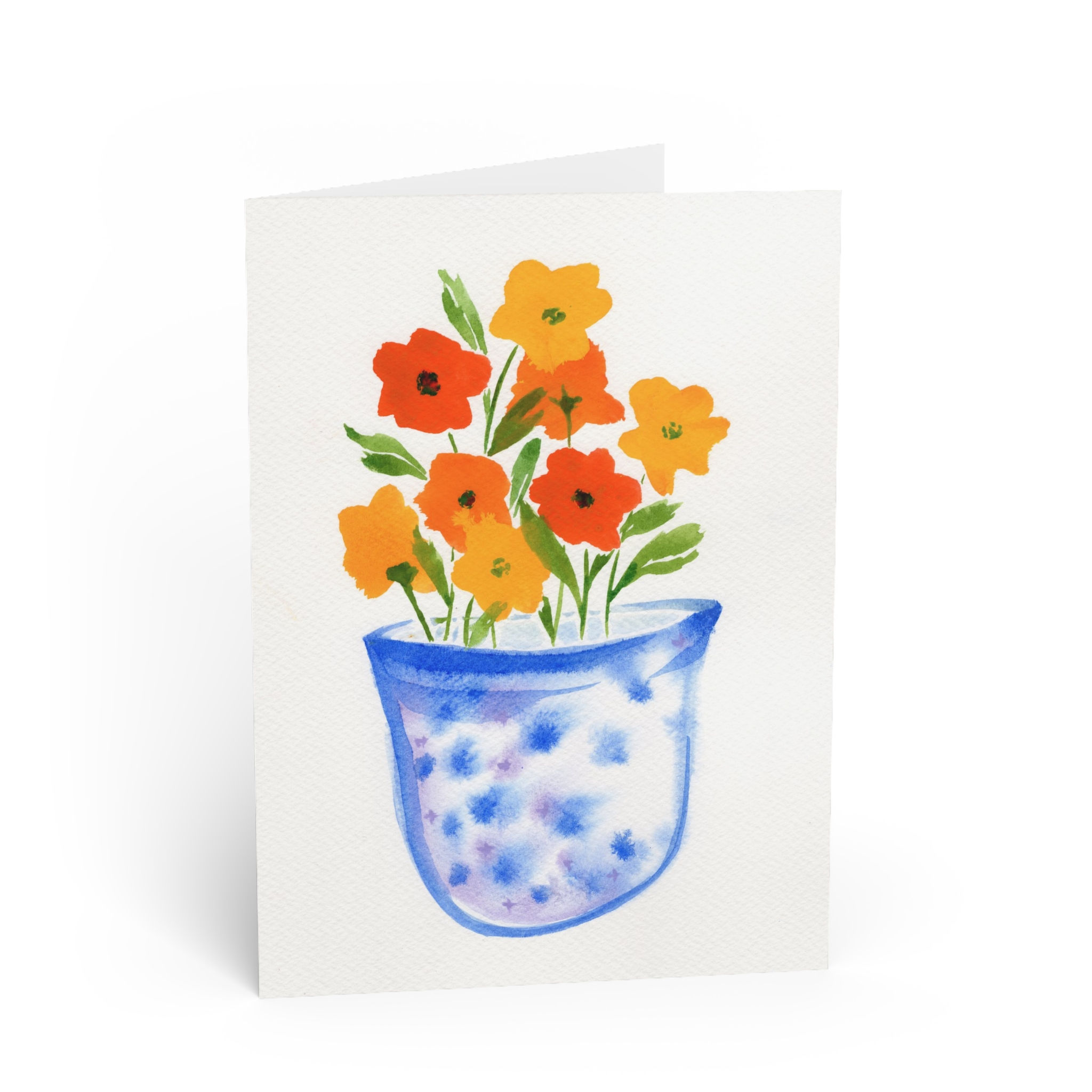 Flower Cup For You Greeting Card