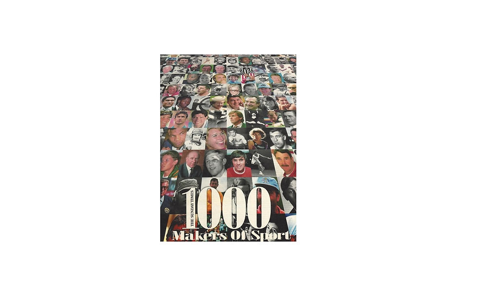 1,000 ‘Makers of Sport', 1996