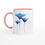 Thumbnail: Ceramic Mug with Eagle Rays Art Print