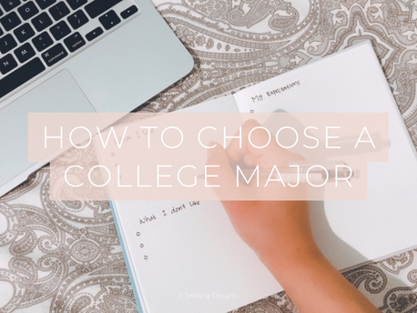 My Thought Process on How to Choose A College Major
