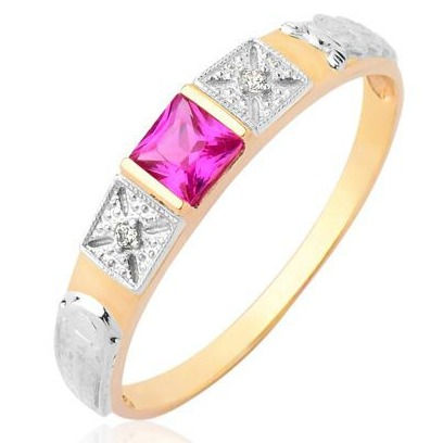 Anel de Formatura A156 em Ouro 18K