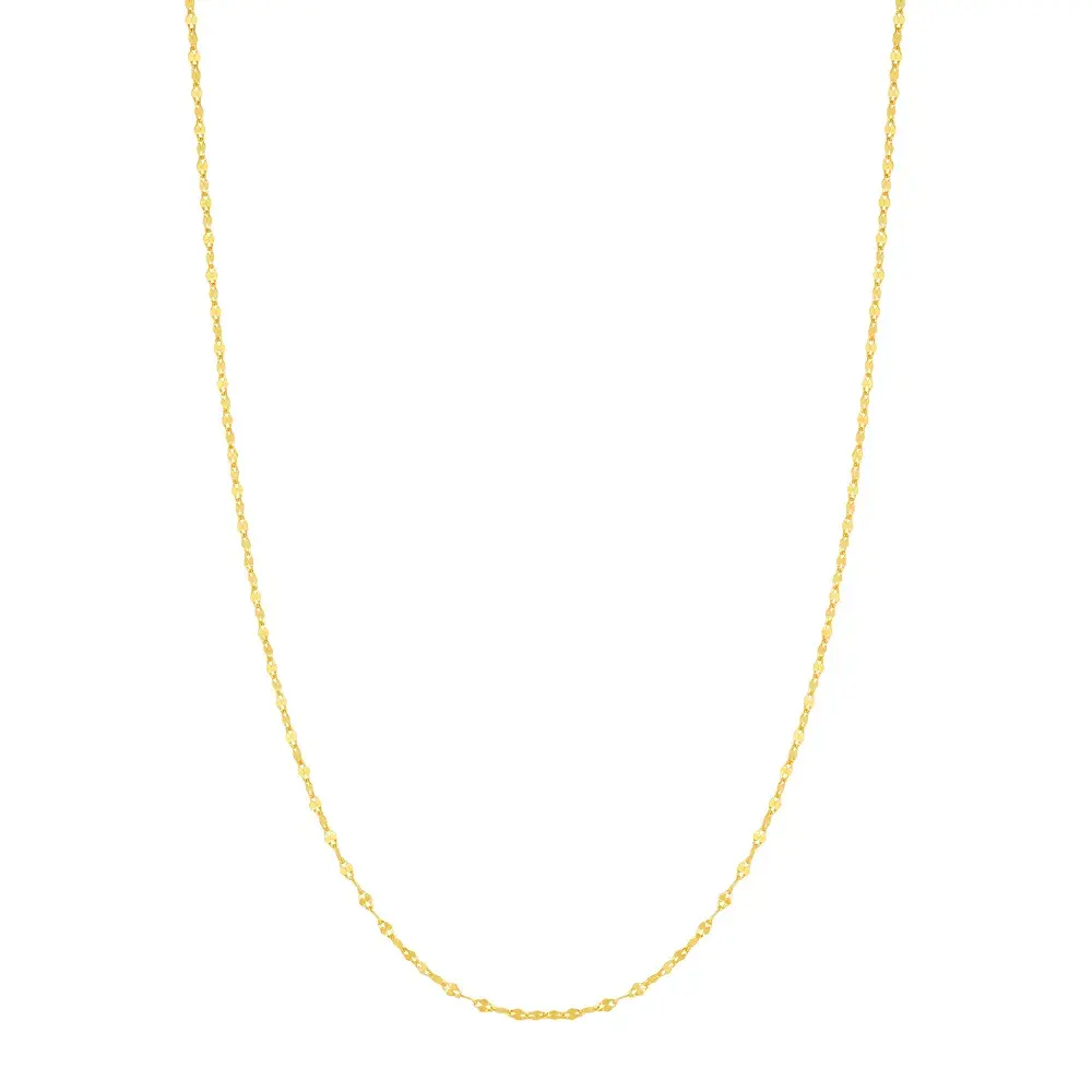 Corrente Coffee Ouro Amarelo 60 cm