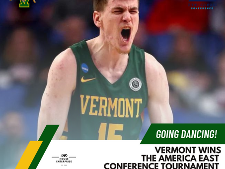 House of College Hoops Alert: Vermont wins the America East Tournament