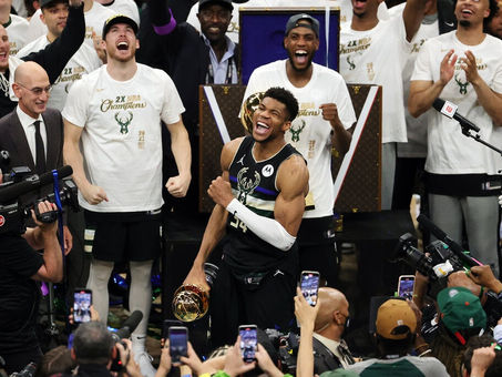 We're witnessing a generational talent in Giannis Antetokounmpo. He now adds Champion to his resume.