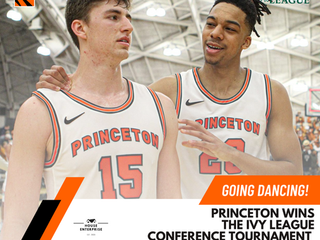 House of College Hoops Alert: Princeton wins the Ivy League Tournament