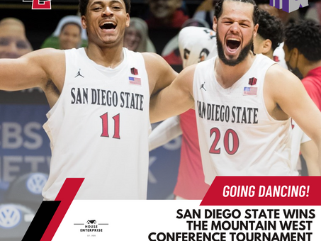 House of College Hoops Alert: San Diego State wins the Mountain West Conference Tournament!