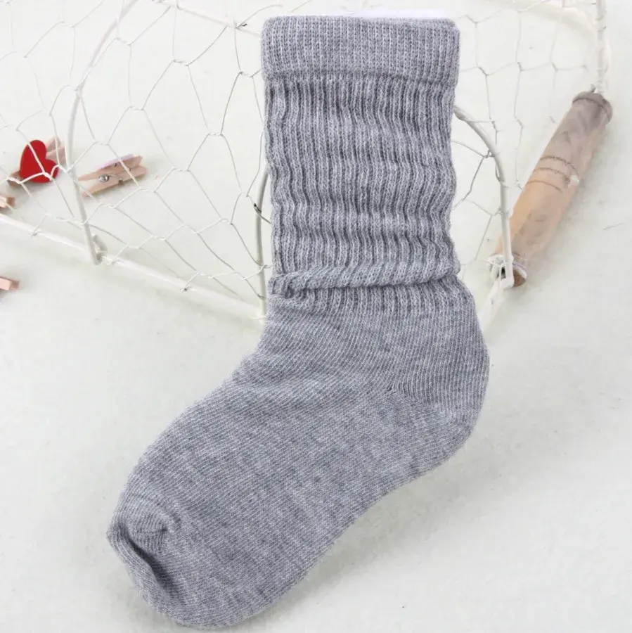 Miniatura: 3 pares de calcetines infantiles de algodón para niños y niñas,1-10 años.