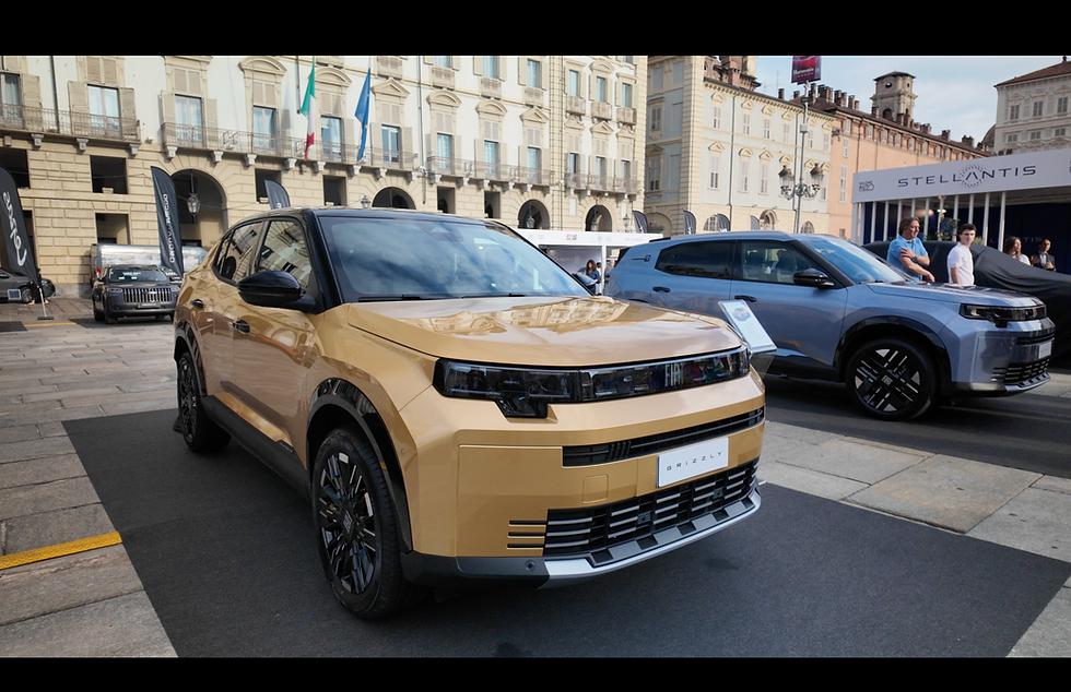 Fiat Grizzly | il nuovo SUV e Fastback di famiglia debutta a Torino