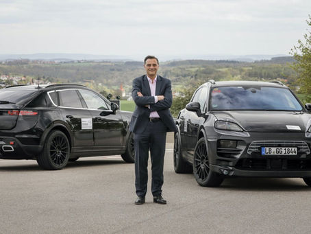 ll nuovo Porsche Macan 2023 sarà solo elettrico: prime immagini dei prototipi