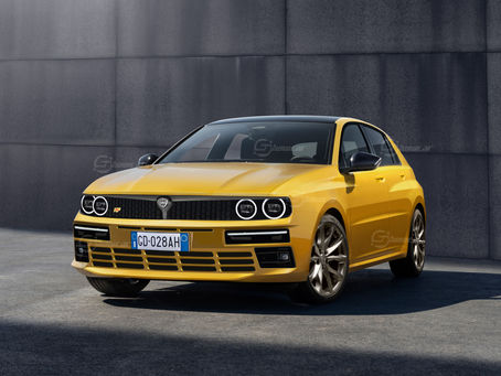 Nuova Lancia Delta HF | Rendering