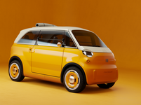 Fiat Multiplina, la piccola elettrica che fa spazio a quattro