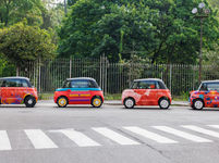 Fiat Topolino Gallo debutta alla Milano Design Week tra stile e colore