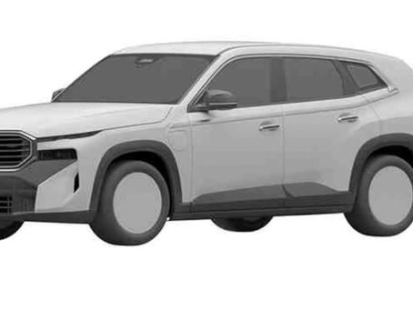 BMW XM: Le immagini del brevetto