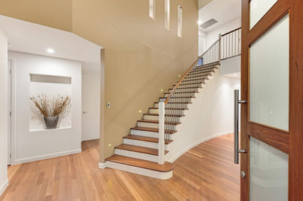 Staircase repaint, house painting, interior painting, painter, painter Gold Coast
