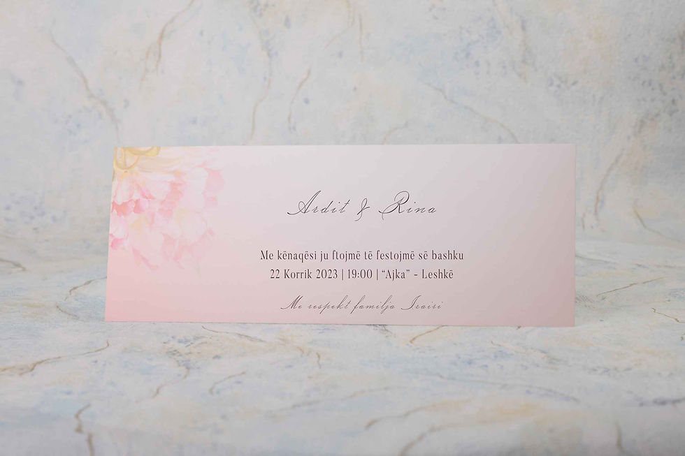 Thumbnail: Wedding invitation for Adel & Roma
