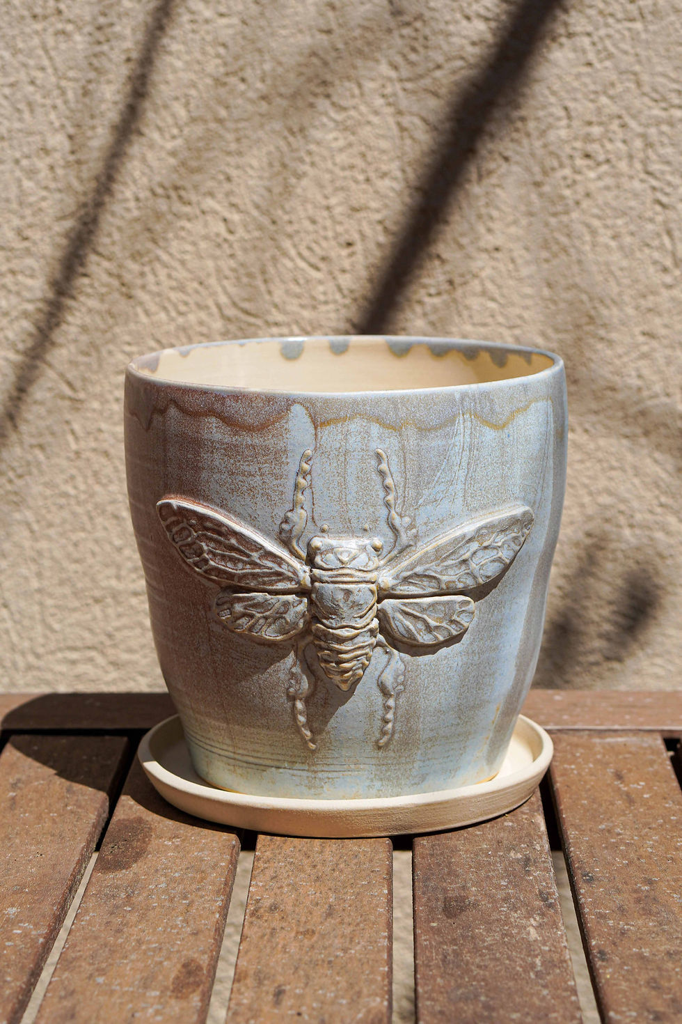 Miniature : Cicada flower pot