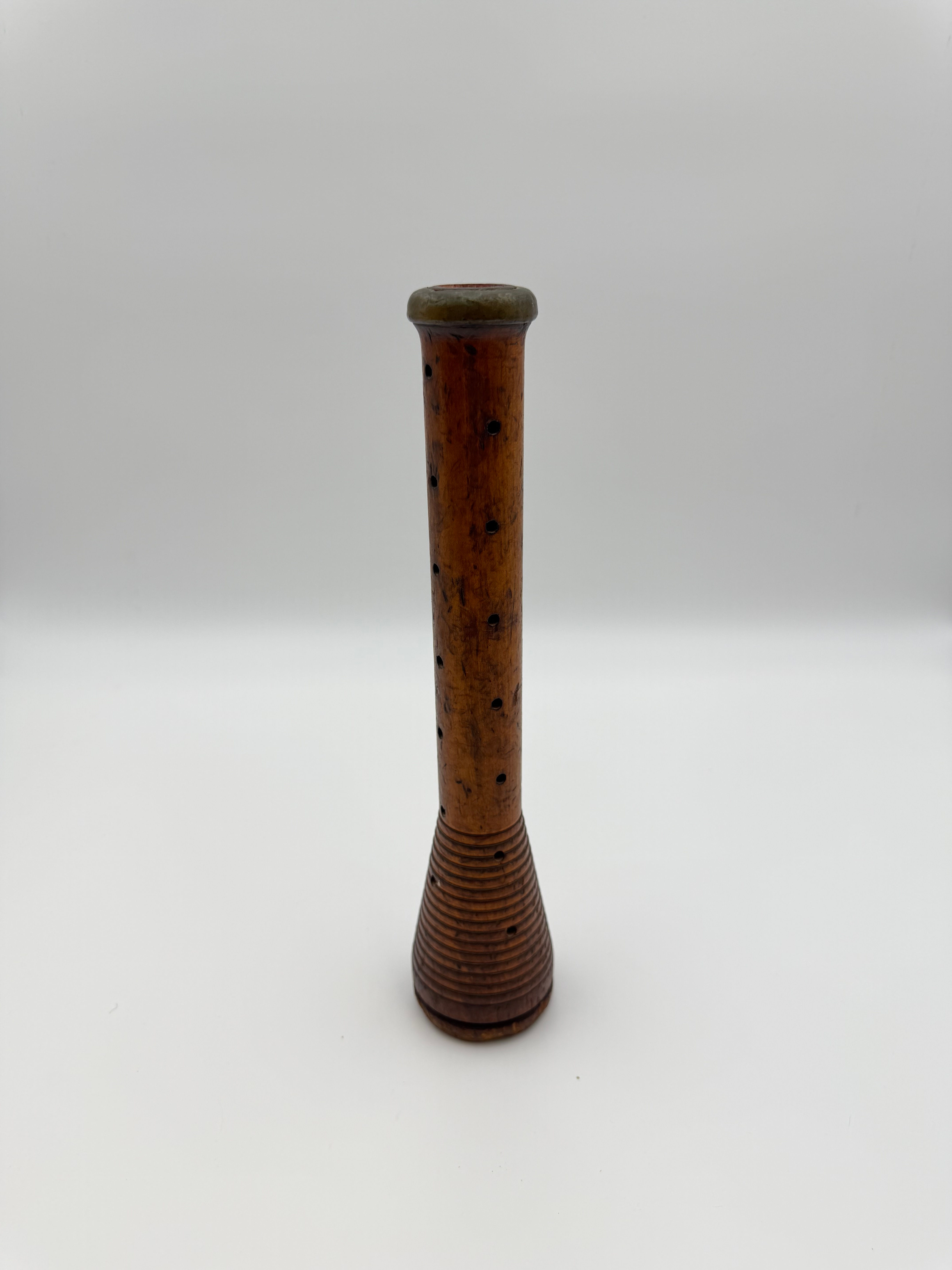Beehive Wooden Mill Bobbin | Industrial Farmhouse & Candle Holder Decor