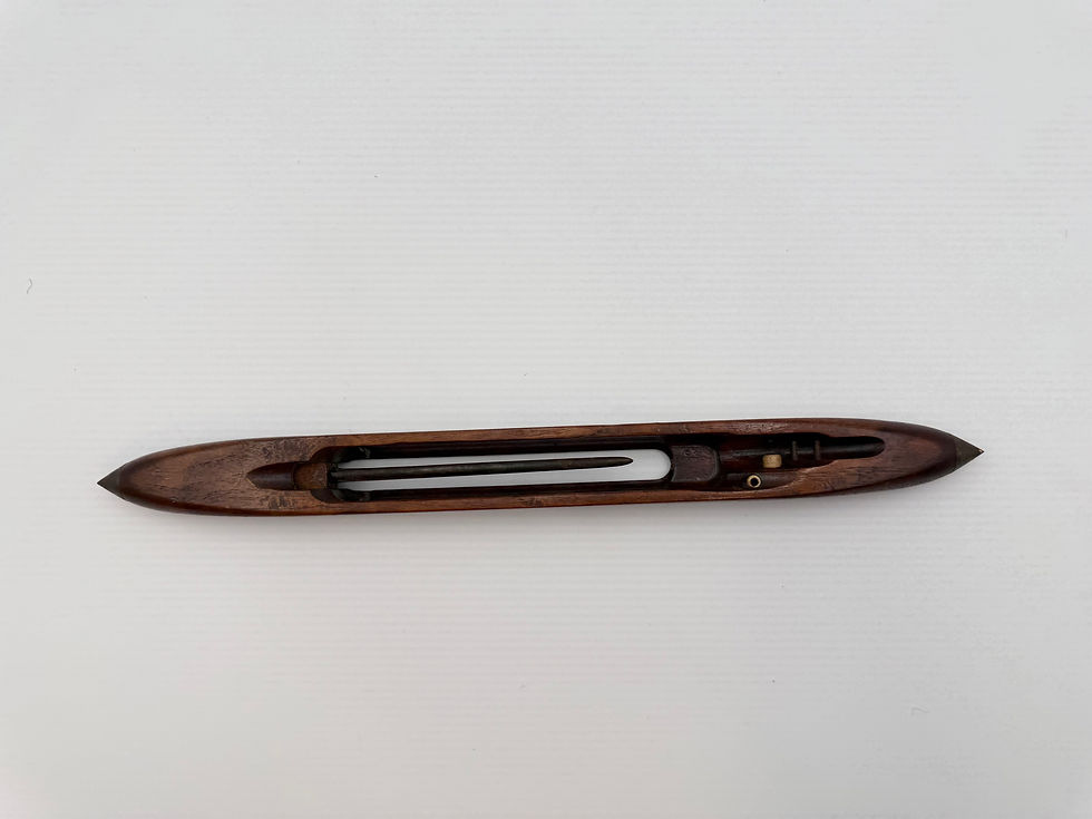 Thumbnail: Industrial Textile Mill Loom Shuttle | Steampunk Wall Decor