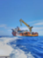 Mobilisatie offshore drilling