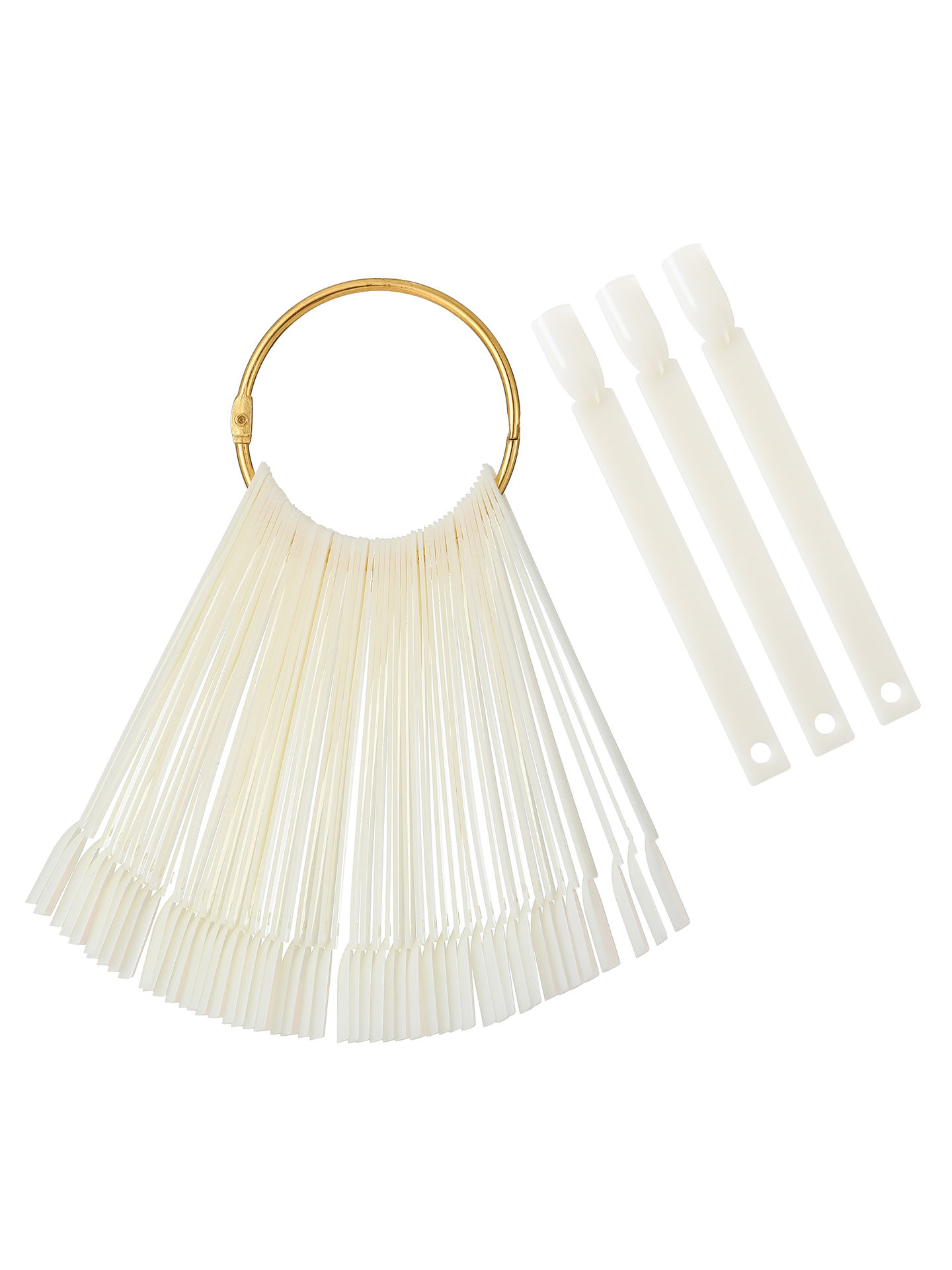 Nuancier anneau gold carré lot de 50