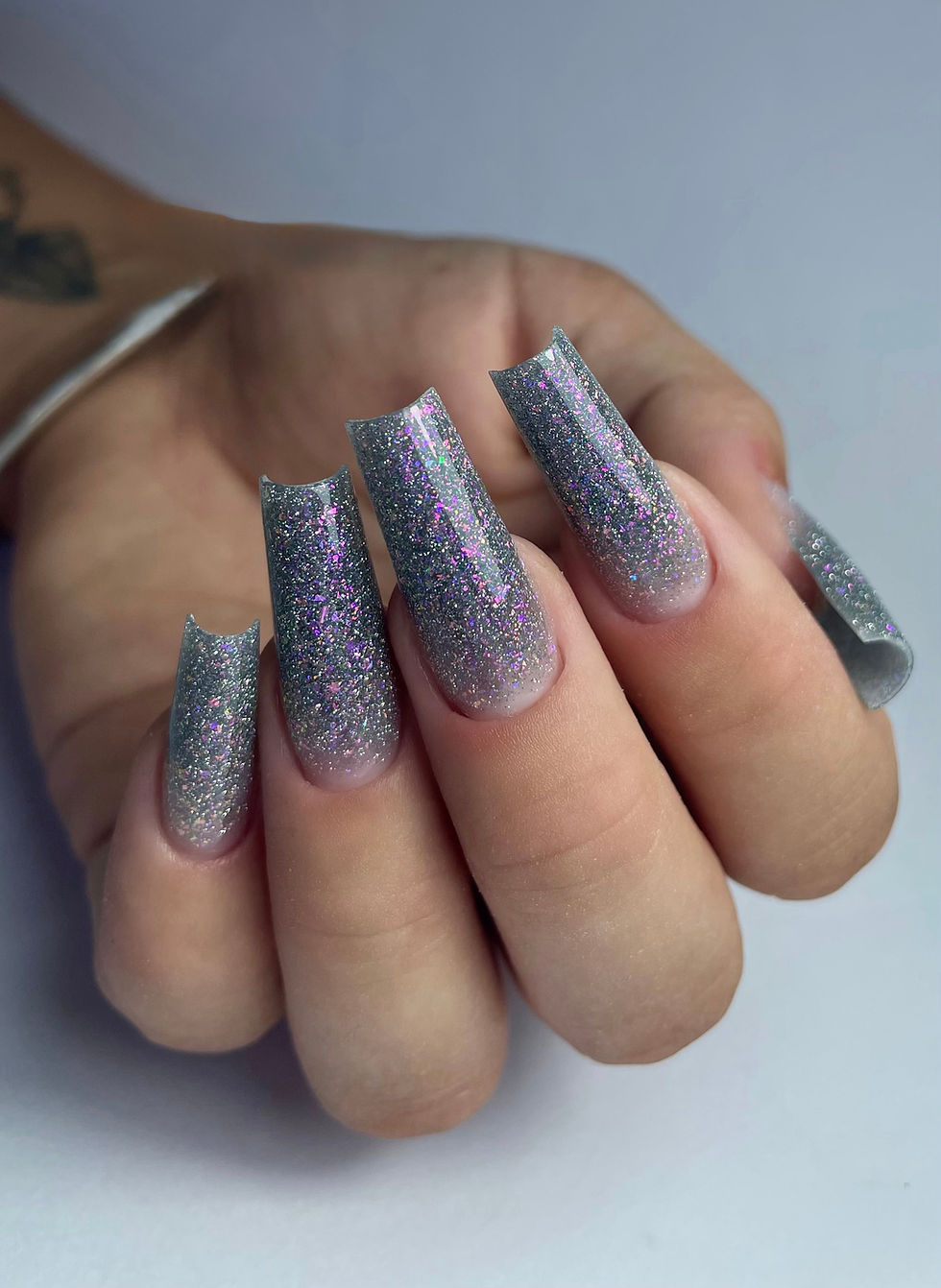 Sasha - Builder Gel Pailleté Réfléchissant - Auto Egalisant swipe