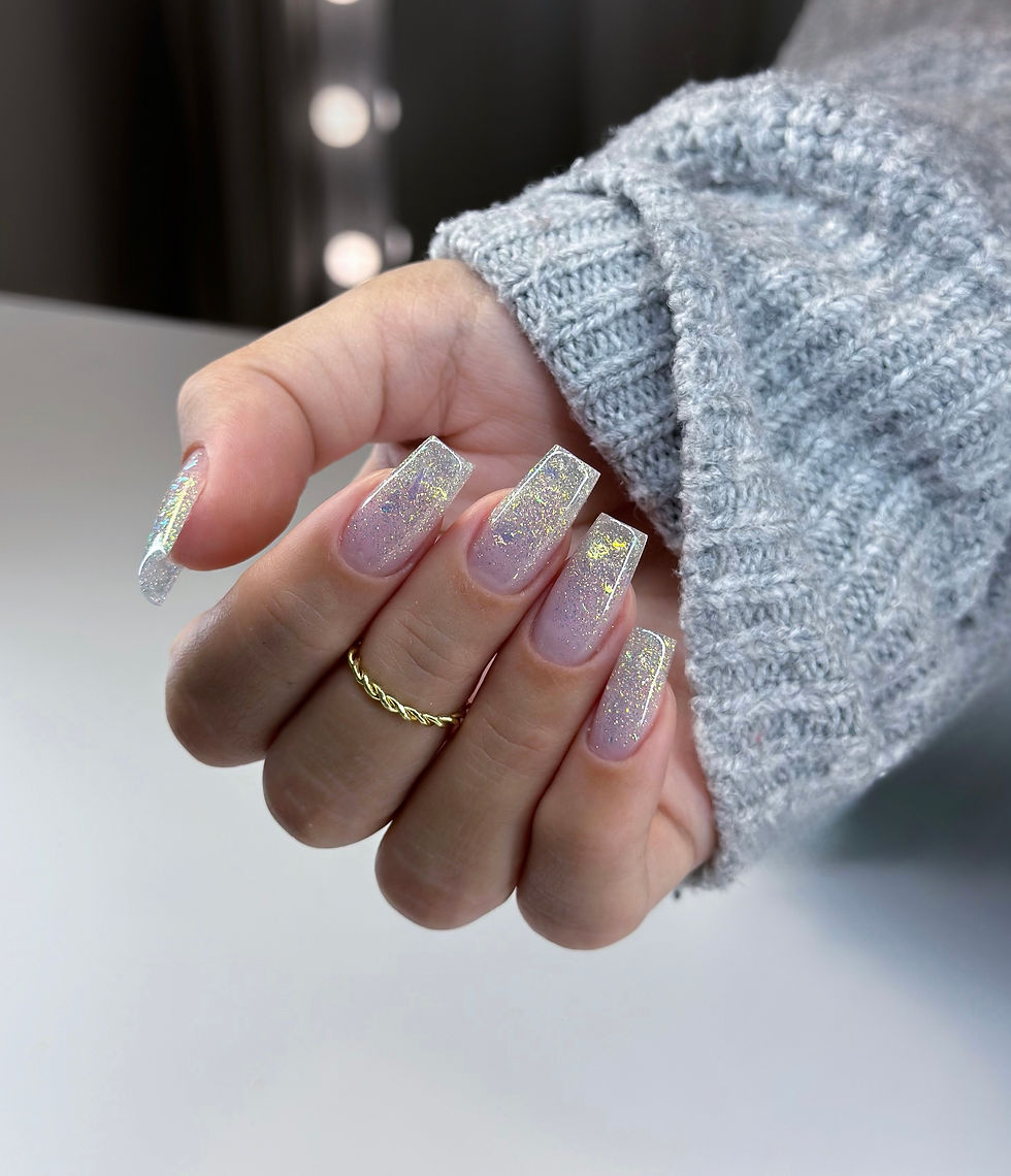 Miniature : Giulia - Builder Gel Pailleté Réfléchissant - Auto Egalisant swipe