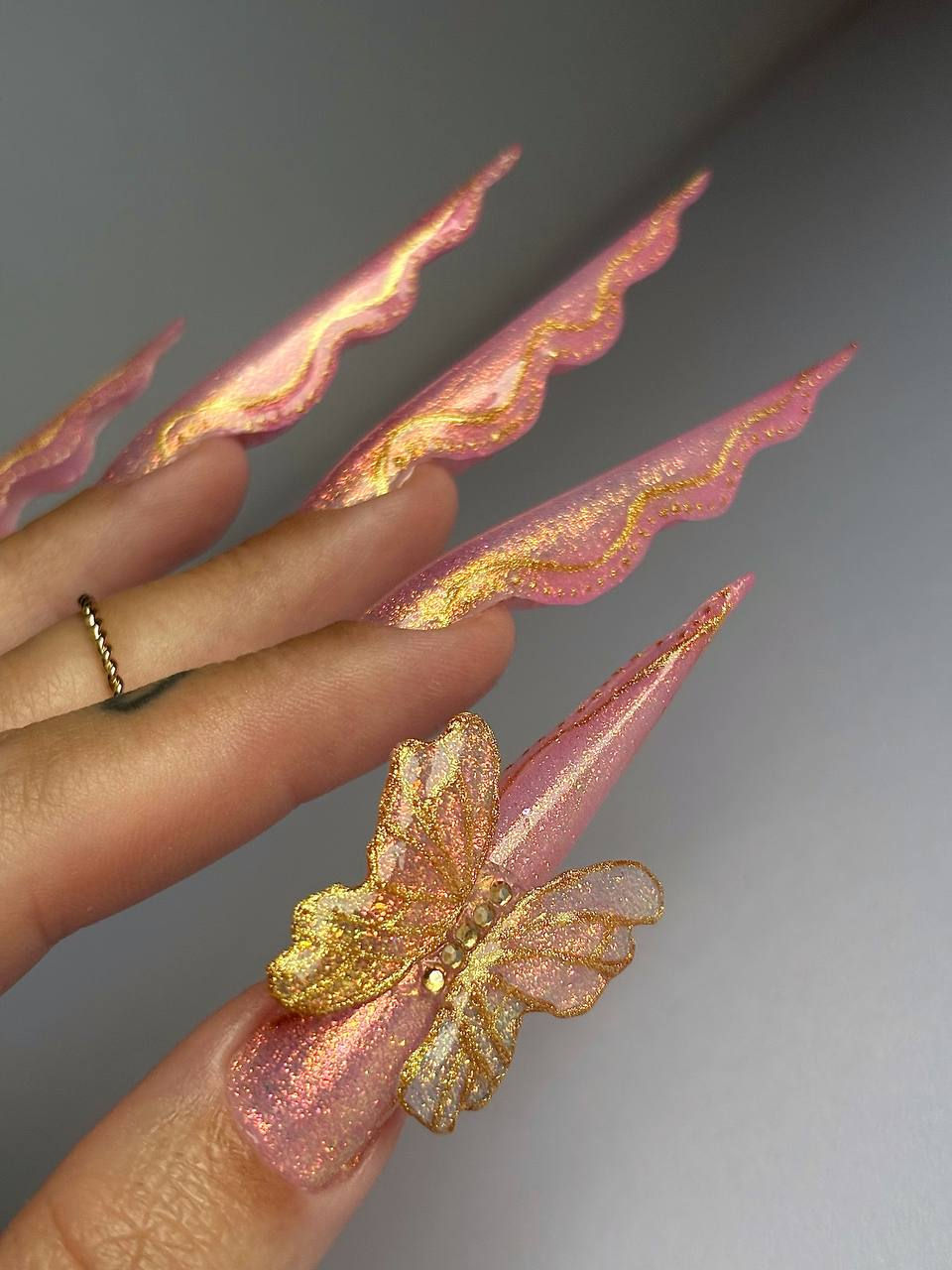 Starfish - Builder Gel Pailleté - Auto Egalisant swipe