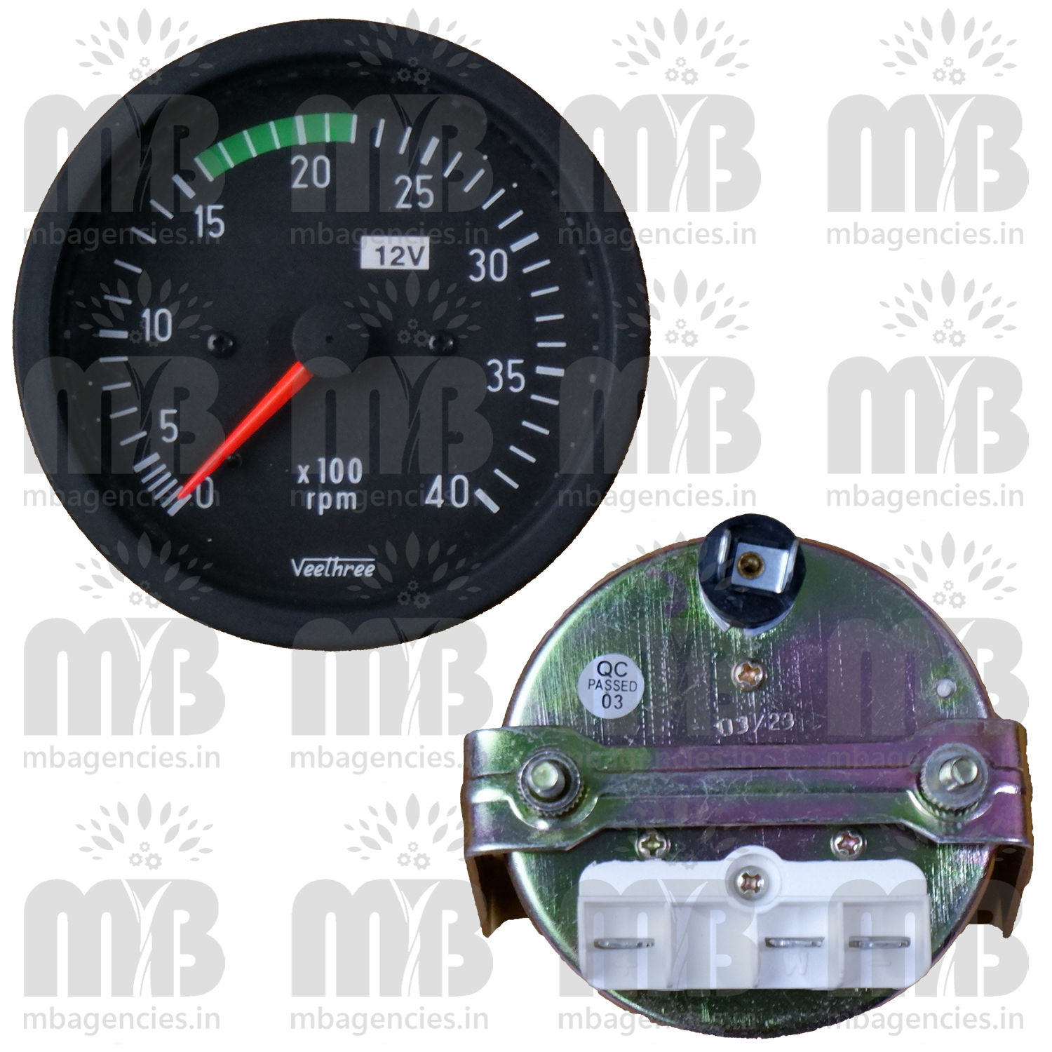 Tata Electronic 4000RPM Meter (Ref No.  275554209910)