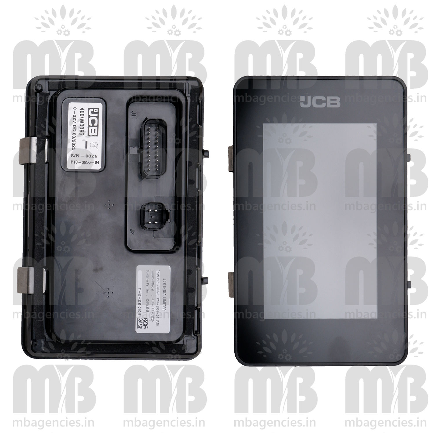 JCB 7-inch TFT Cluster (Ref No.400/W3395)