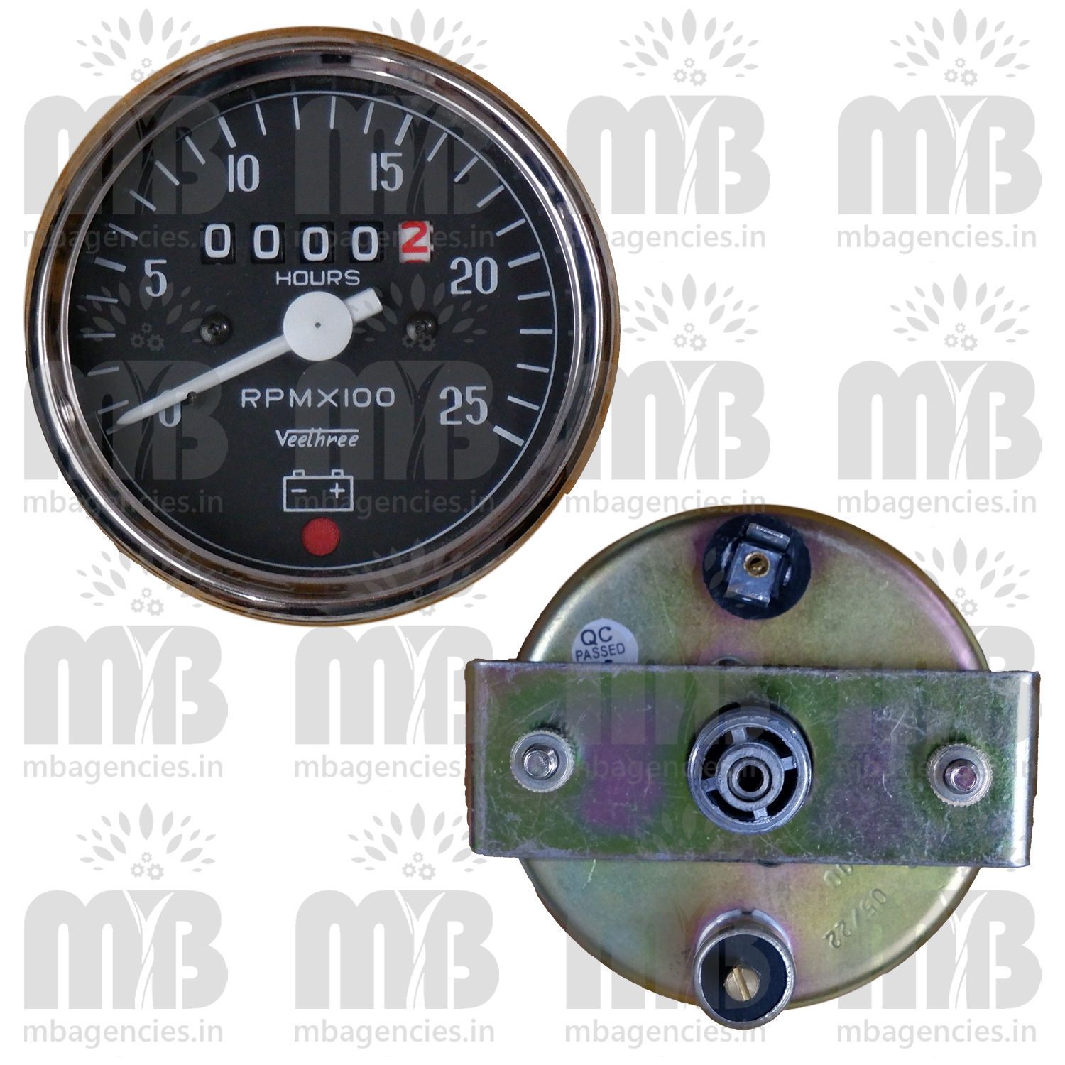 Escorts 345 Hour/RPM 2500rpm Meter