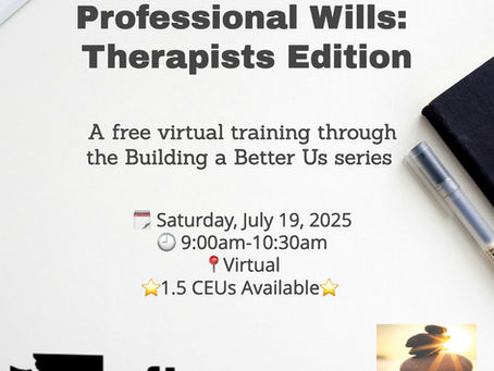 Register today for July's FREE Members Only CE Virtual Event with BABU!