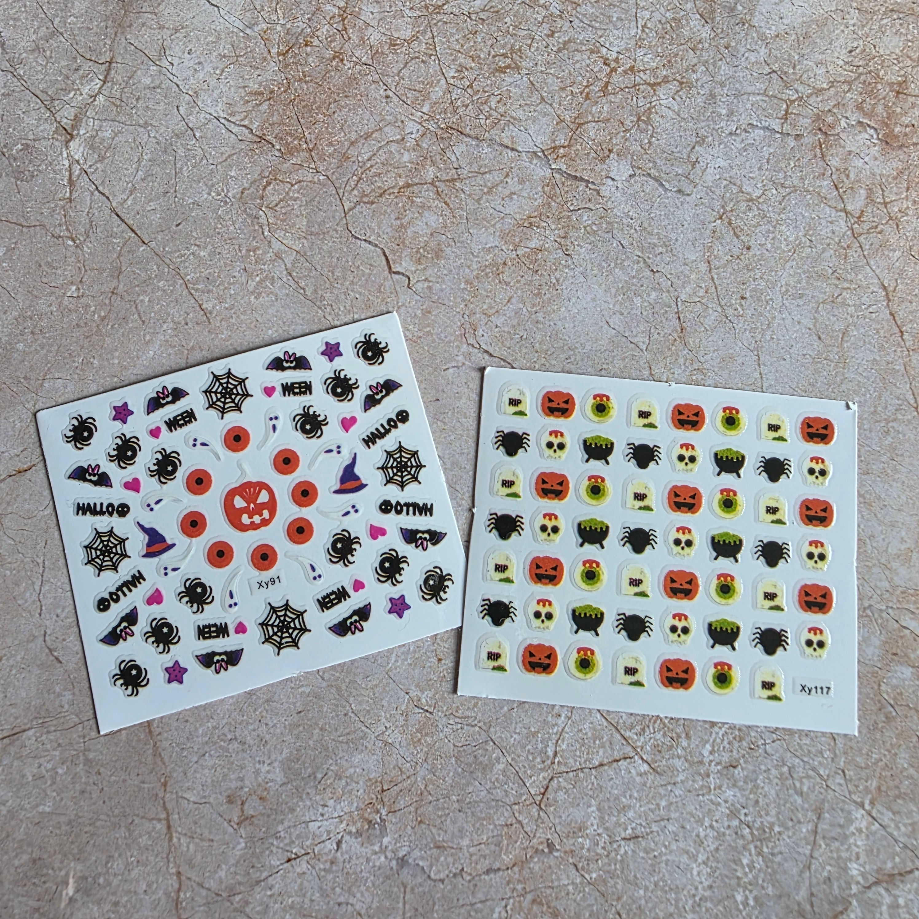 Assorted Halloween Nail Stickers