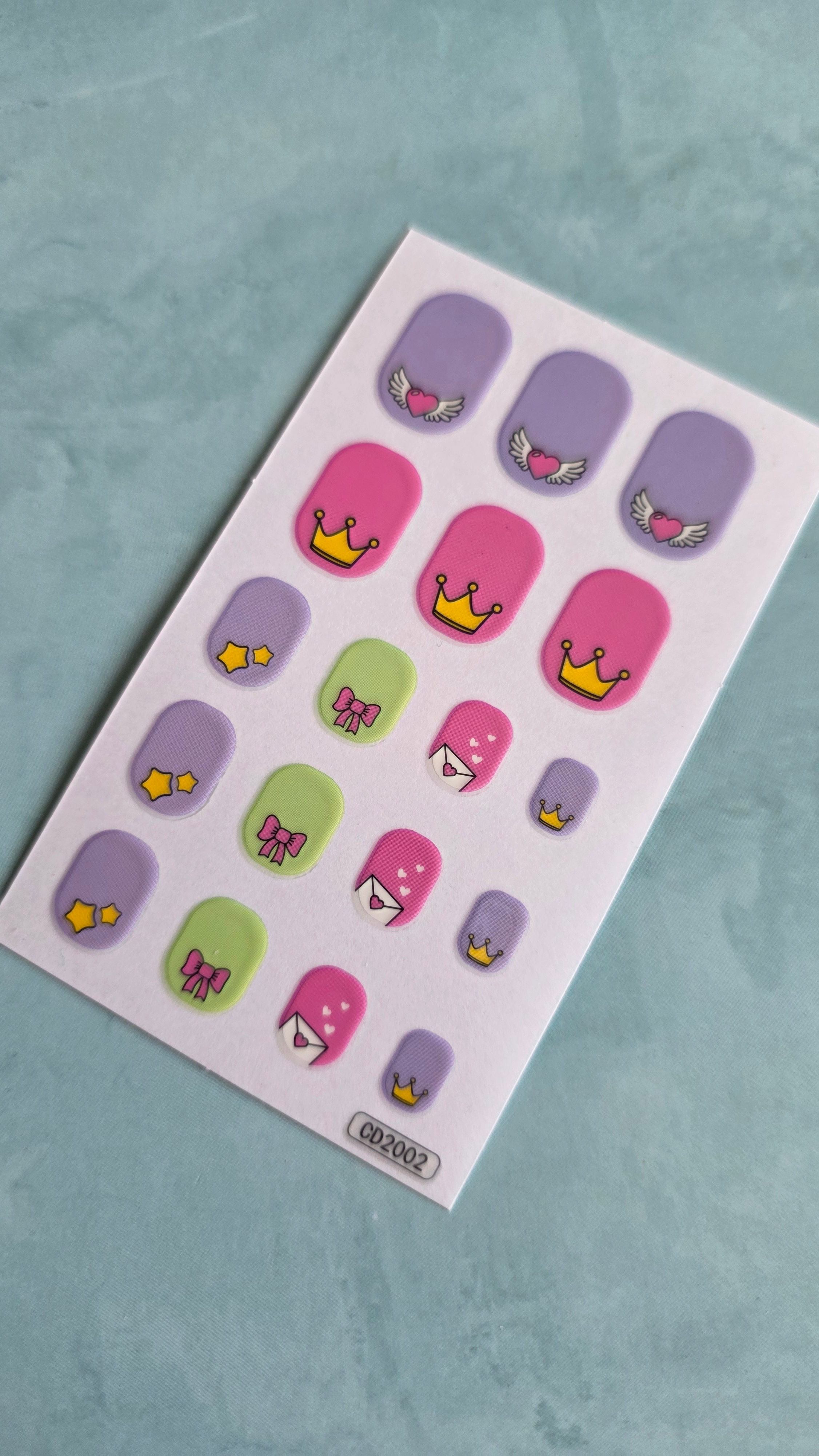 Cutie Crown Nail Wraps