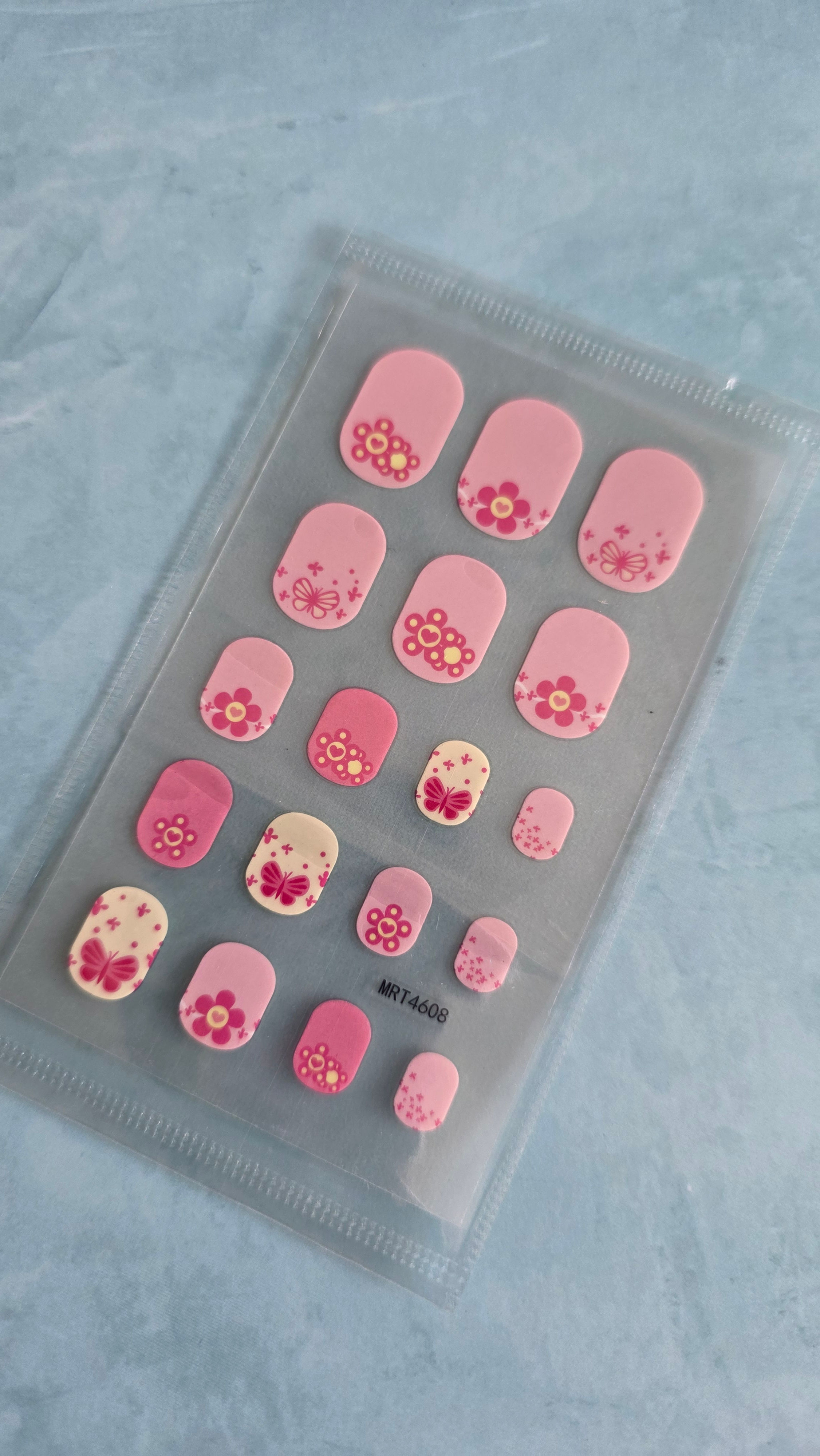 Butterfly Bloom Nail Wraps