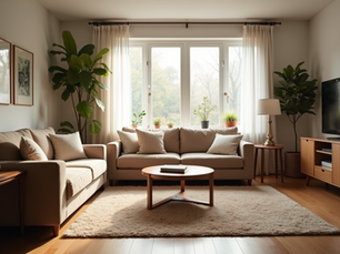 A tidy livingroom