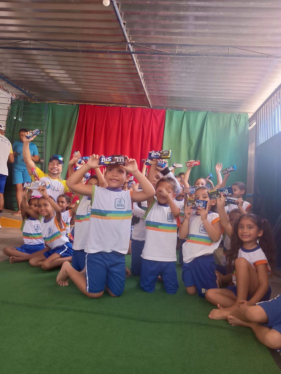 Polo Ipsep  promove  ação recreativa na Creche Santa Ana