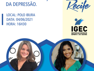 Palestra:  A vida em movimento: Exercício físico no combate e prevenção da depressão.