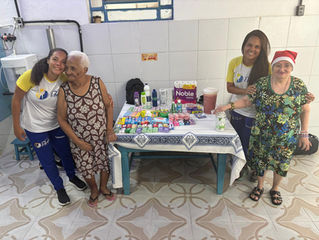Polo Casa Amarela promove ação de Natal Solidário no Lar de Maria