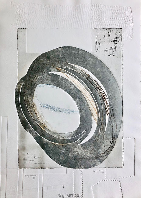 "Silver circles" - edition 1/1