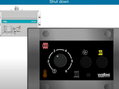 Wallas Control panel - Shut down