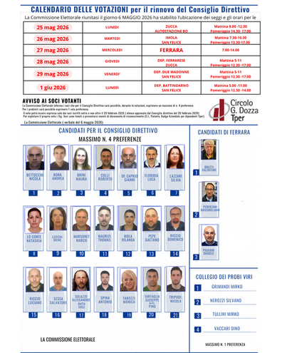 È arrivato il momento di partecipare!