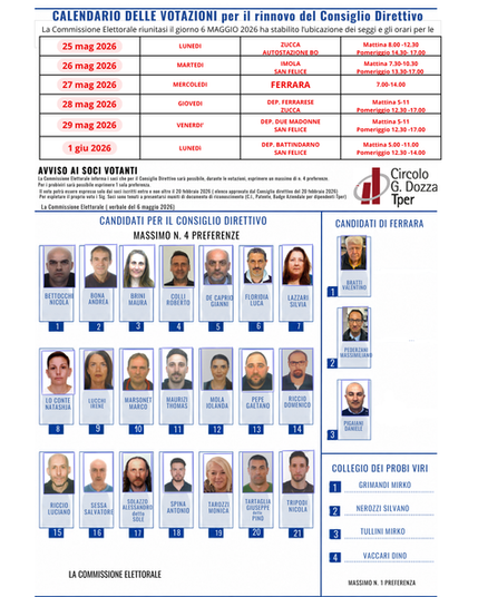 È arrivato il momento di partecipare!