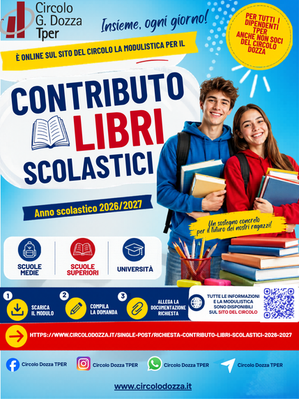 RICHIESTA CONTRIBUTO LIBRI SCOLASTICI                       2026-2027
